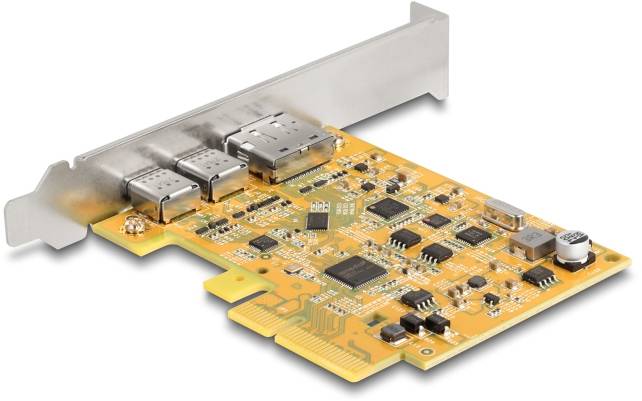 Delock 90161 PCI-Express-kort DisplayPort, USB-C® PCIe-1
