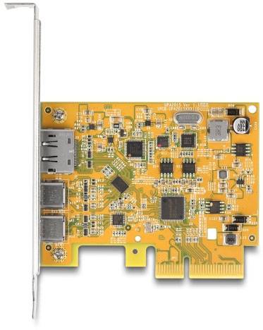 Delock 90161 PCI-Express-kort DisplayPort, USB-C® PCIe-3