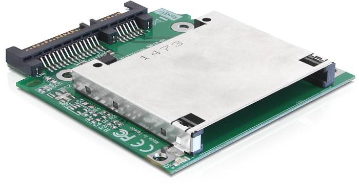 Delock Seriell Adapter [1x CFast-hona - 1x SATA] Flerfärgad-1