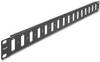 Delock 66077 19 tum Monteringsplatta 1 U Svart