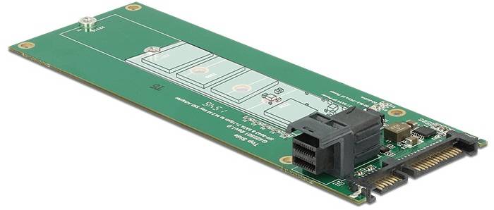Delock Seriell Adapter [1x SATA - 1x Mini-SAS hona (SFF-8643)] Flerfärgad-0