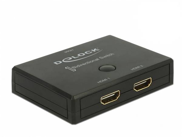 Delock DeLock HDMI 2 - 1 Switch bidirectional 4K 60 Hz  HDMI-Switch  3840 x 2160 pixel