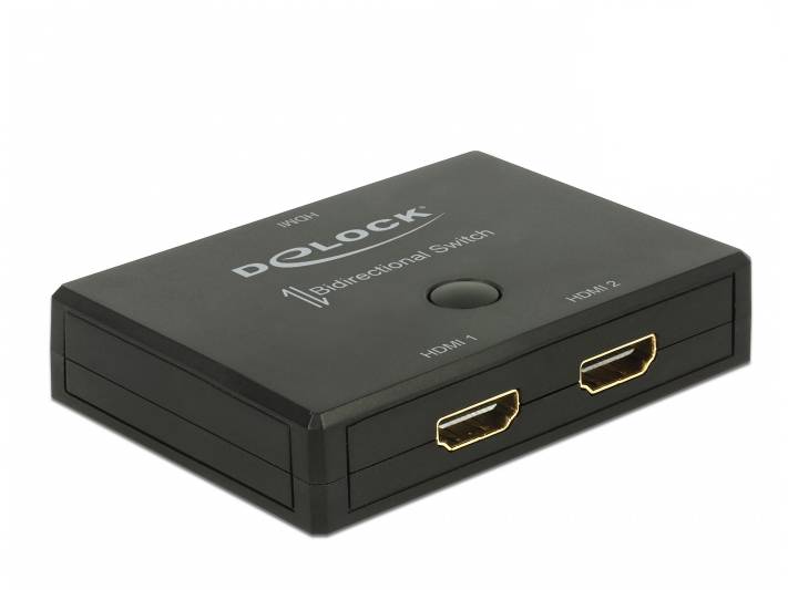 Delock DeLock HDMI 2 - 1 Switch bidirectional 4K 60 Hz HDMI-Switch 3840 x 2160 pixel-1