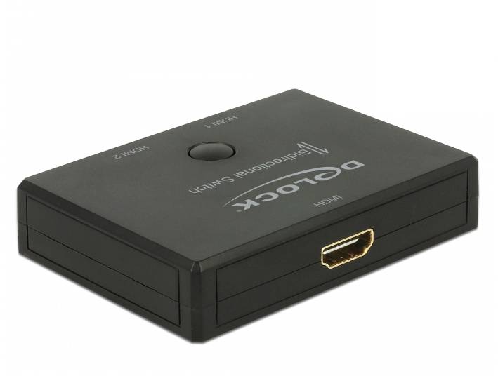 Delock DeLock HDMI 2 - 1 Switch bidirectional 4K 60 Hz HDMI-Switch 3840 x 2160 pixel-2