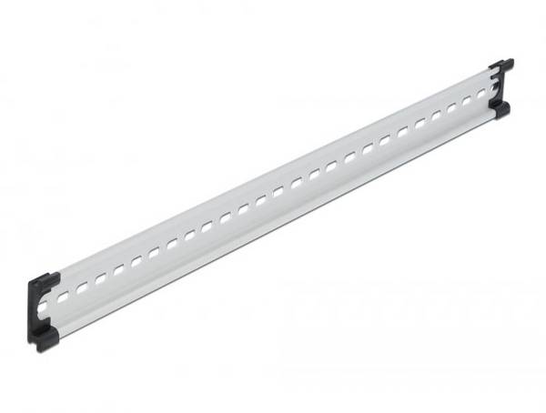 Delock 66171 66171 DIN-skena monteringssockel Aluminium 482 mm 1 st Box