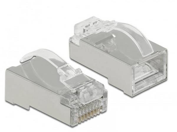 Delock RJ45 Nätverk Adapter    Transparent