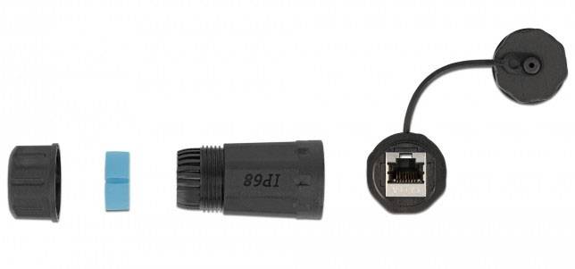Delock RJ45 Nätverk Adapter Kabel [1x RJ45 hona - 1x RJ45 hona] 0 mm Svart-2