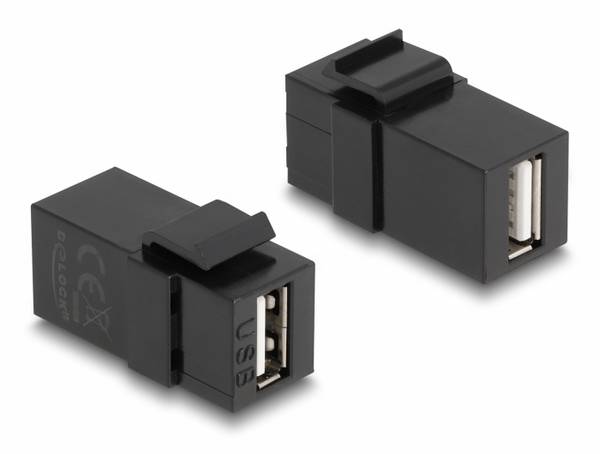 Delock 87829 USB 2.0-inbyggnadsmodul Keystone Kabel 1 st