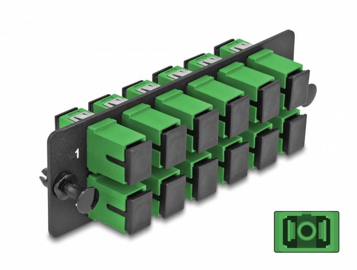 Delock LWL-adapter 66926 Fiberoptisk adapter Bag-4