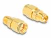 Delock 12104 12104 SMA-adapter SMA hane - SMA hona 1 st Piece