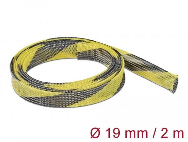 Delock 20742 20742 Flätad slang Flerfärgad Polyester 2 m 14 till 30 mm 1 st
