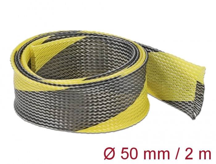 Delock 20757 20757 Flätad slang Flerfärgad Polyester 2 m 1 st-0