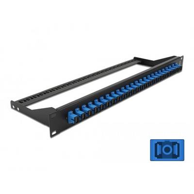 Delock 43380 Fiberoptisk kopplingspanel 26 + 2 Port SC 1 U-0