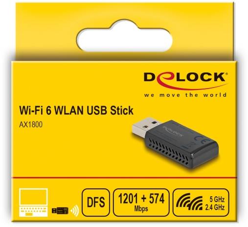 Delock 12772 WiFi USB-dongel WiFi-1