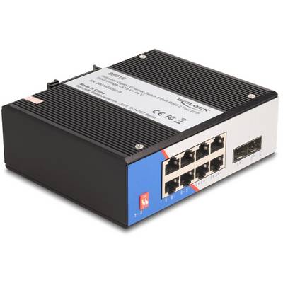Delock 88016 88016 Nätverks-switch 8 Port 1 GBit/s-0