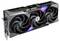 MSI Gaming-grafikkort med tre fläktar, modell GeForce RTX. Den visar ett robust design med belysta element.
