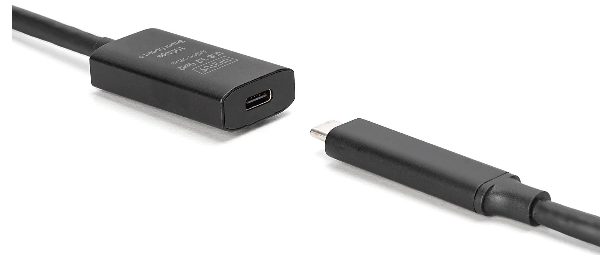 Digitus USB-kabel USB 3.2 Gen2, USB 3.2 Gen2, USB 3.2 Gen1, USB 3.2 Gen1, USB 3.1 Gen2, USB 3.1 Gen1, USB 3.0 USB-C®, US-2
