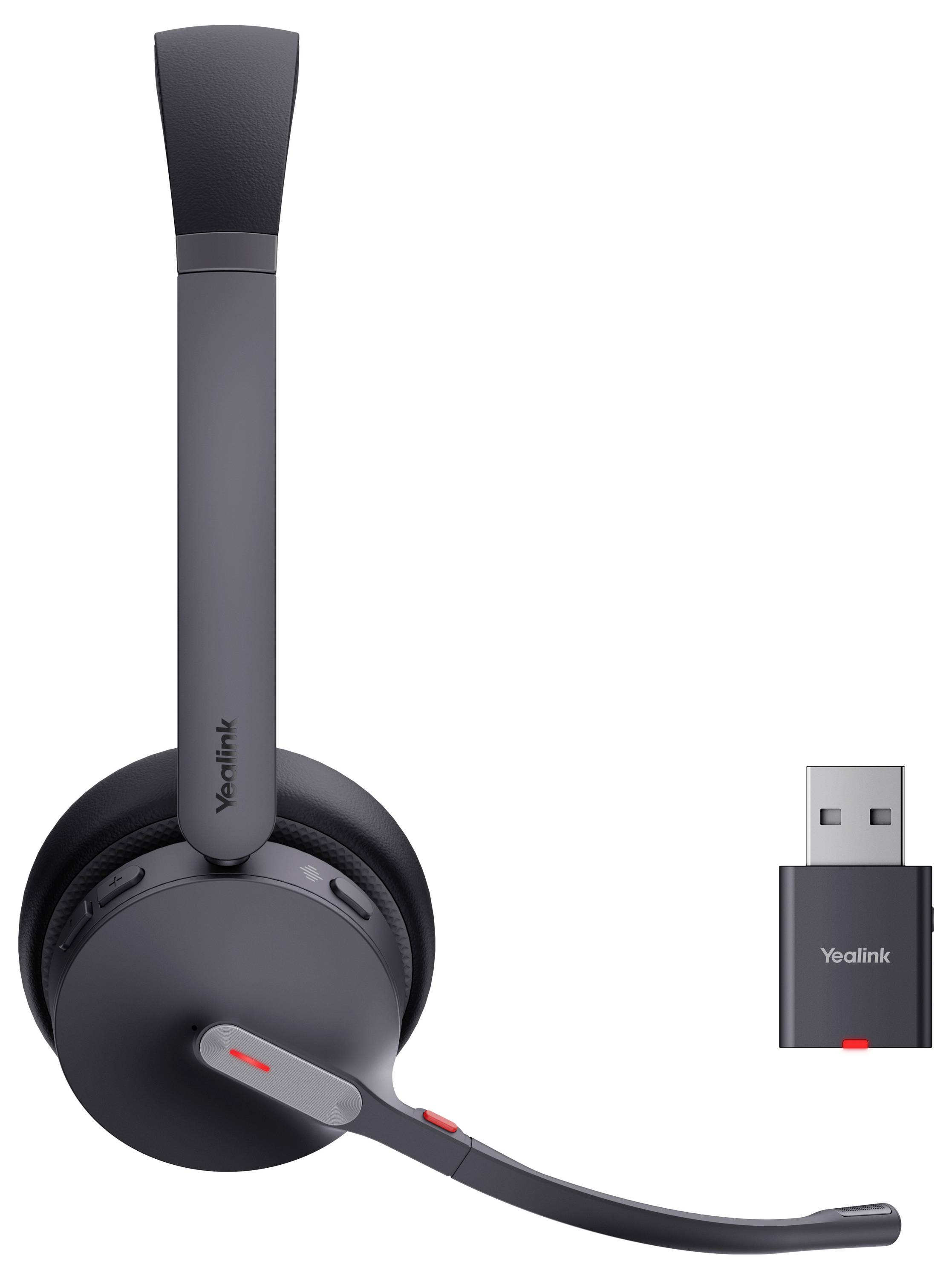 Yealink Yealink Headset WH64 Hybrid Dual UC On-ear headset Svart-2