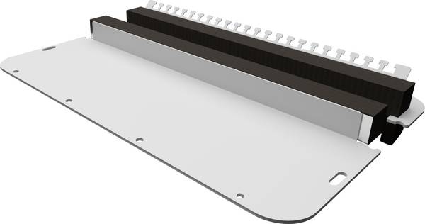 Rittal SZ 2567.450 2567450 Flänsplatta  (L x B) 221 mm x 436 mm Stålbleck Grå (RAL 7035) 1 st