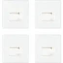 Paulmann 41309 41309 Inbyggd LED-väggbelysning Set 4 st LED LED Matt vit