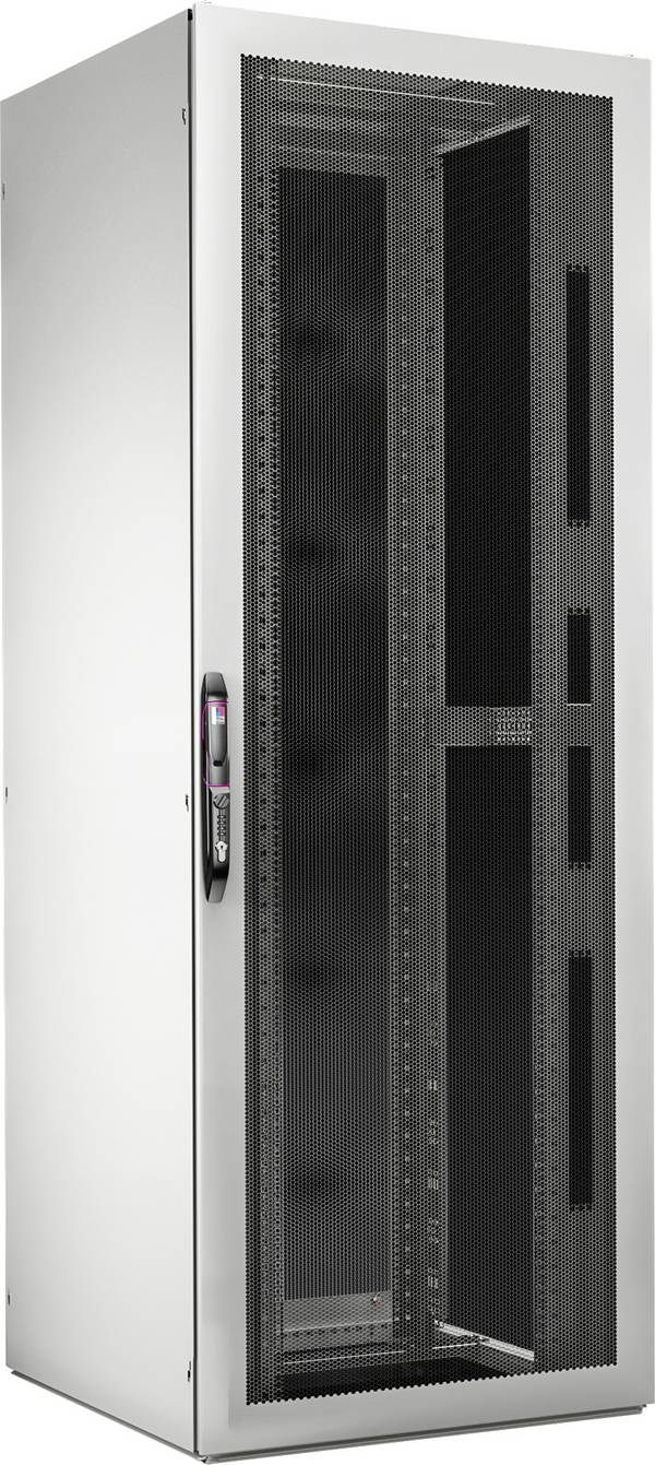 Rittal TX 5541.245 19" Nätverksrack (B x H x D) 800 x 2450 x 1200 mm 52 U Grå (RAL 7035), Svart (RAL 9005)