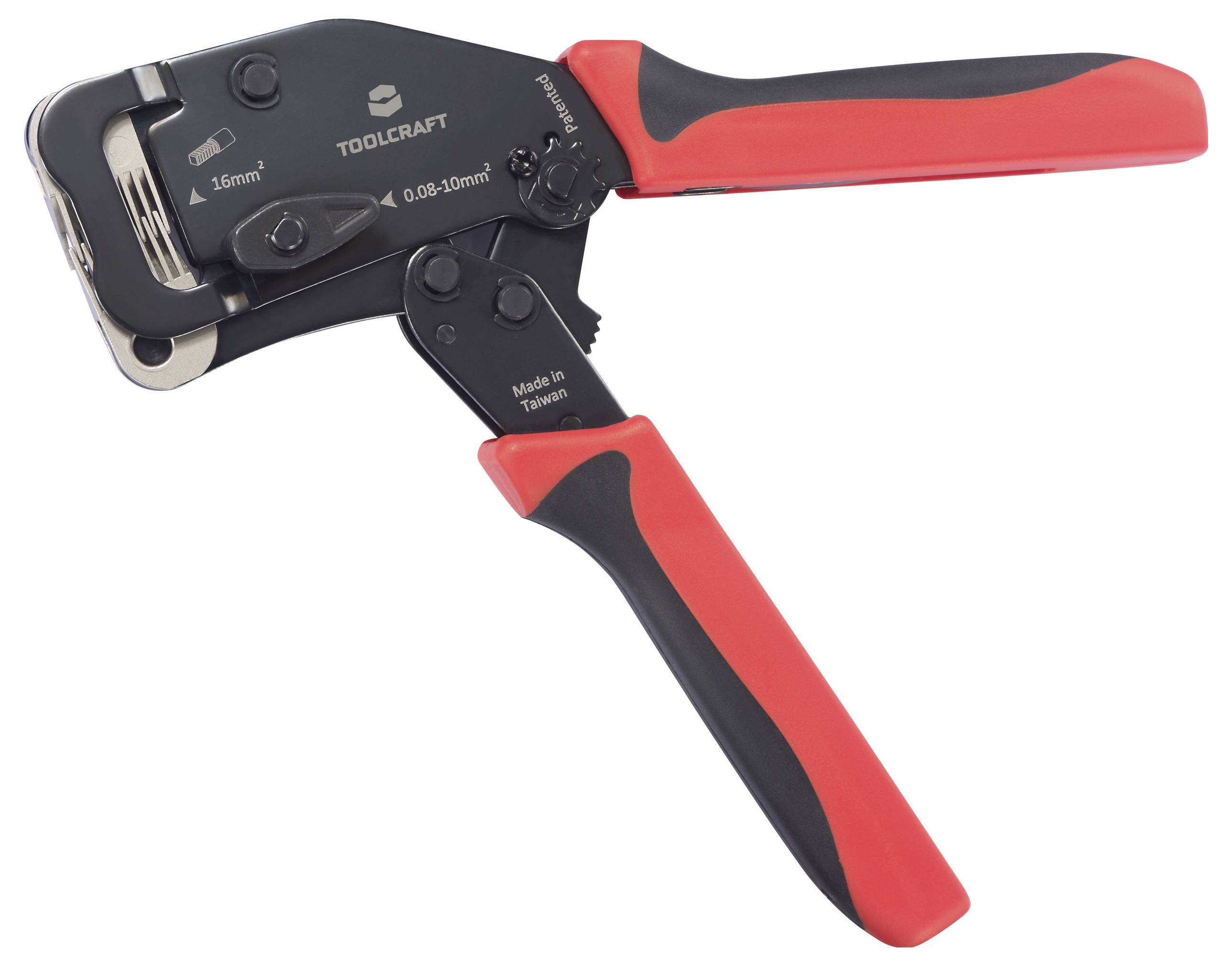 TOOLCRAFT TO-10191291 Crimptång Ändhylsor 0.08 till 16 mm²-2