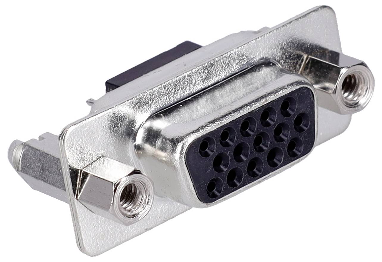 TE Connectivity 1932144-1 D-SUB-kontakt 180 ° Antal poler: 15 1 st Tray-0