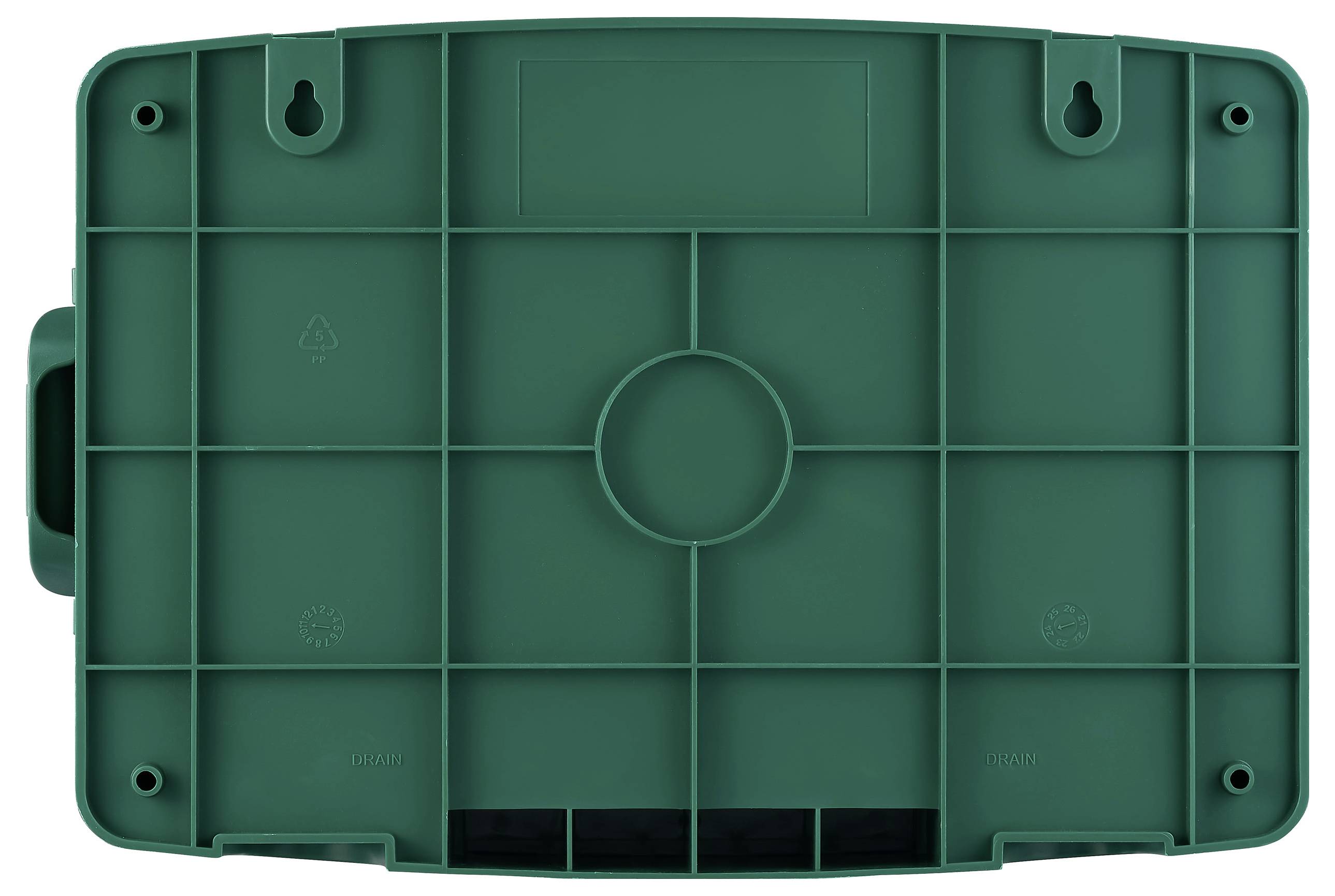 Sygonix SY-6797950 Fördelningsbox 3x Grön, Svart Petskydd-3