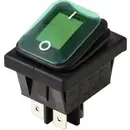 TRU COMPONENTS TC-13599532 Vippströmbrytare 250 V/AC 16 A 2x Av/På IP65 (front) låsande 1 st