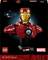 LEGO byggsats av Iron Man MK4-bysten från Marvel Infinity Saga, bestående av 436 delar. Förpackning med den färdiga modellen avbildad.