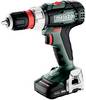 Metabo BS 18 L Quick 614052500 Borrskruvdragare batteri 18 V 2 Ah Li-Ion inkl. 2x batterier, inkl. väska, inkl. laddare