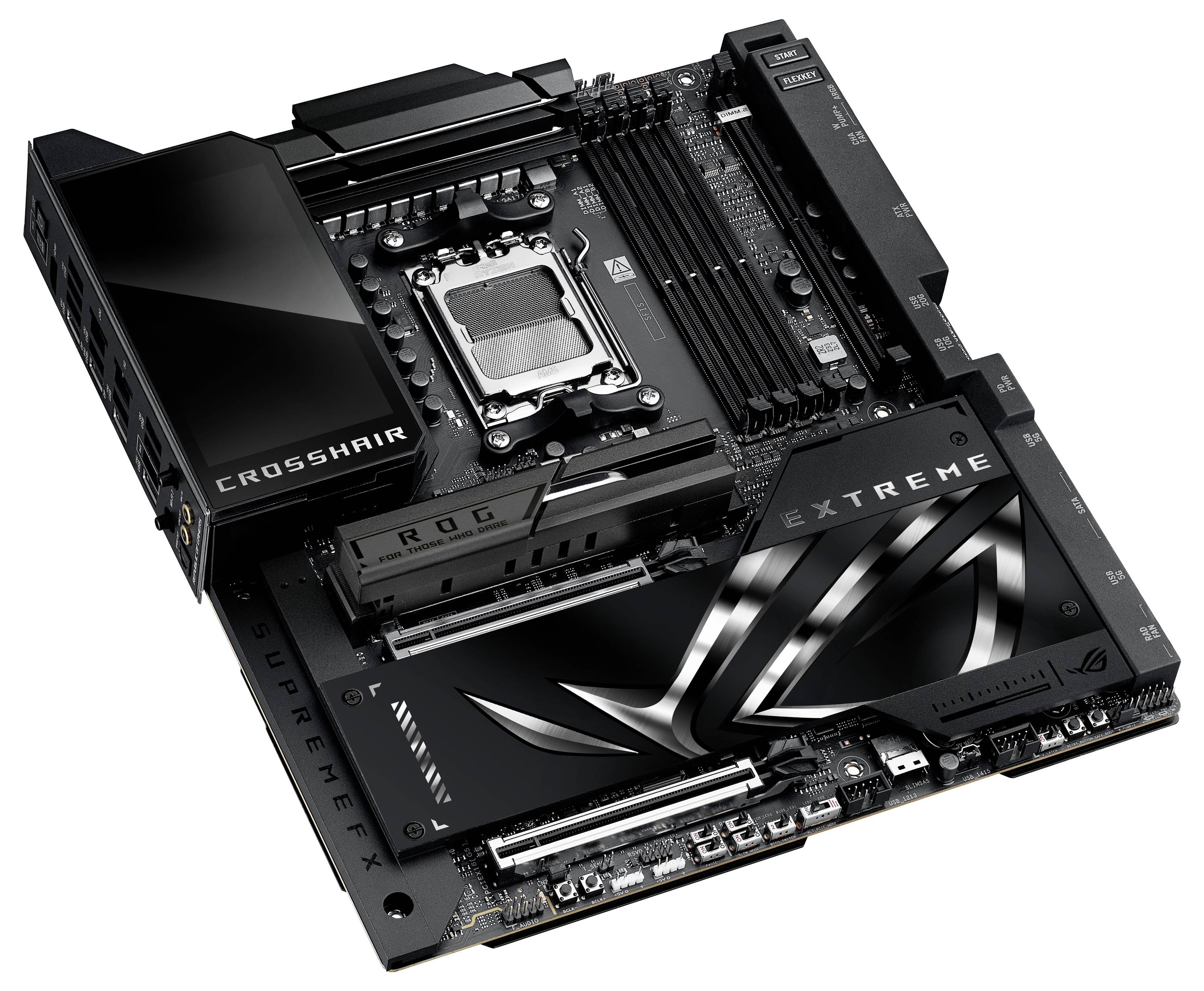 Asus MB ASUS ROG CROSSHAIR X870E EXTREME Moderkort Sockel #####AMD AM5 Formfaktor E-ATX Moderkort-chipset AMD® X870E-8