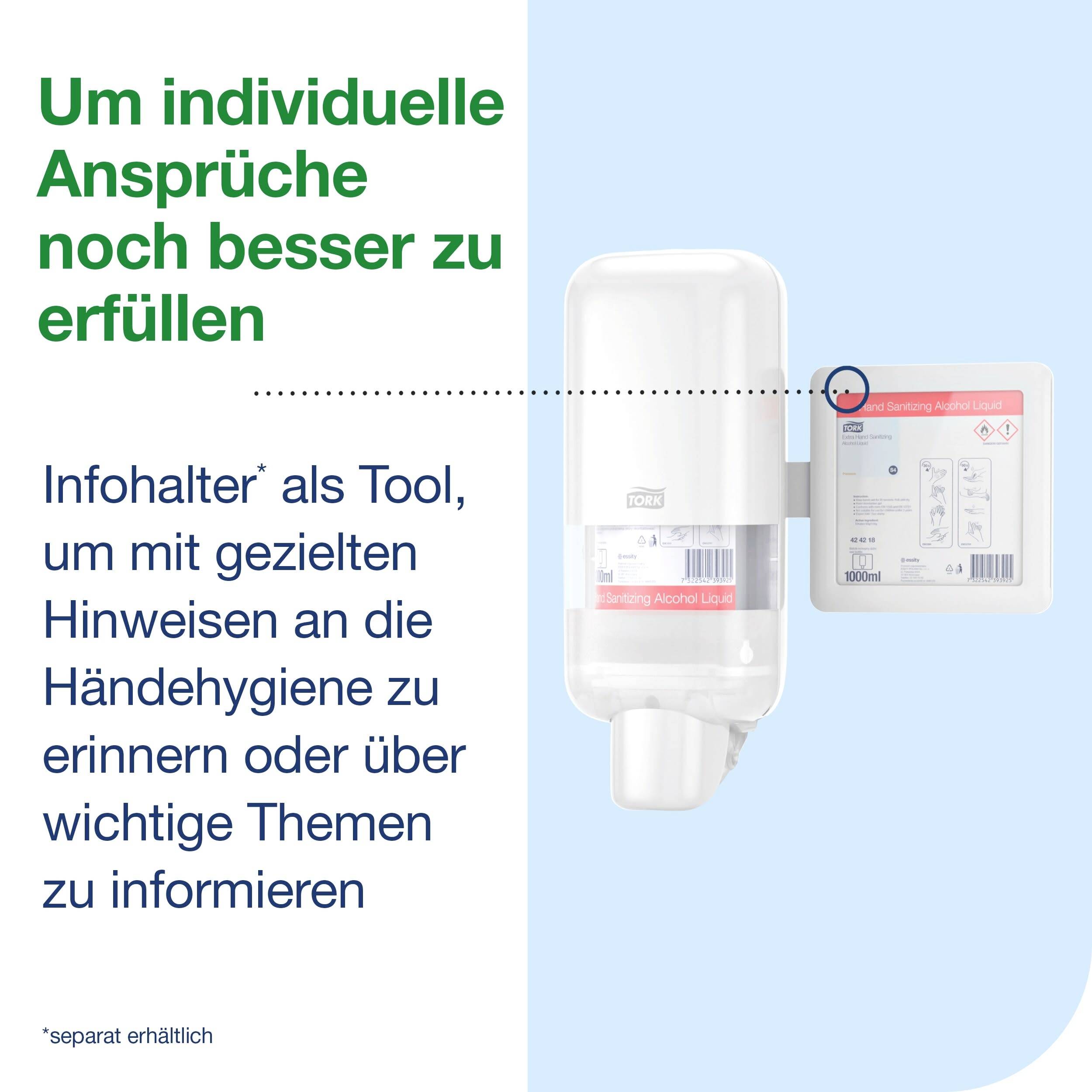 TORK S4 564500 Tvåldispenser Vit-3