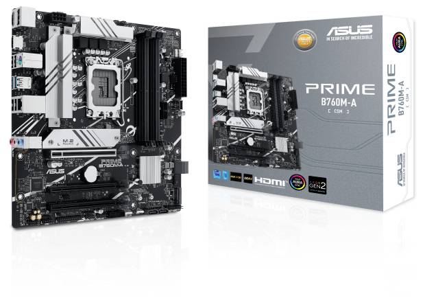 Asus 90MB1EK0-M1EAYC Moderkort Sockel Intel® 1700 Formfaktor Micro-ATX Moderkort-chipset Intel® B760-5