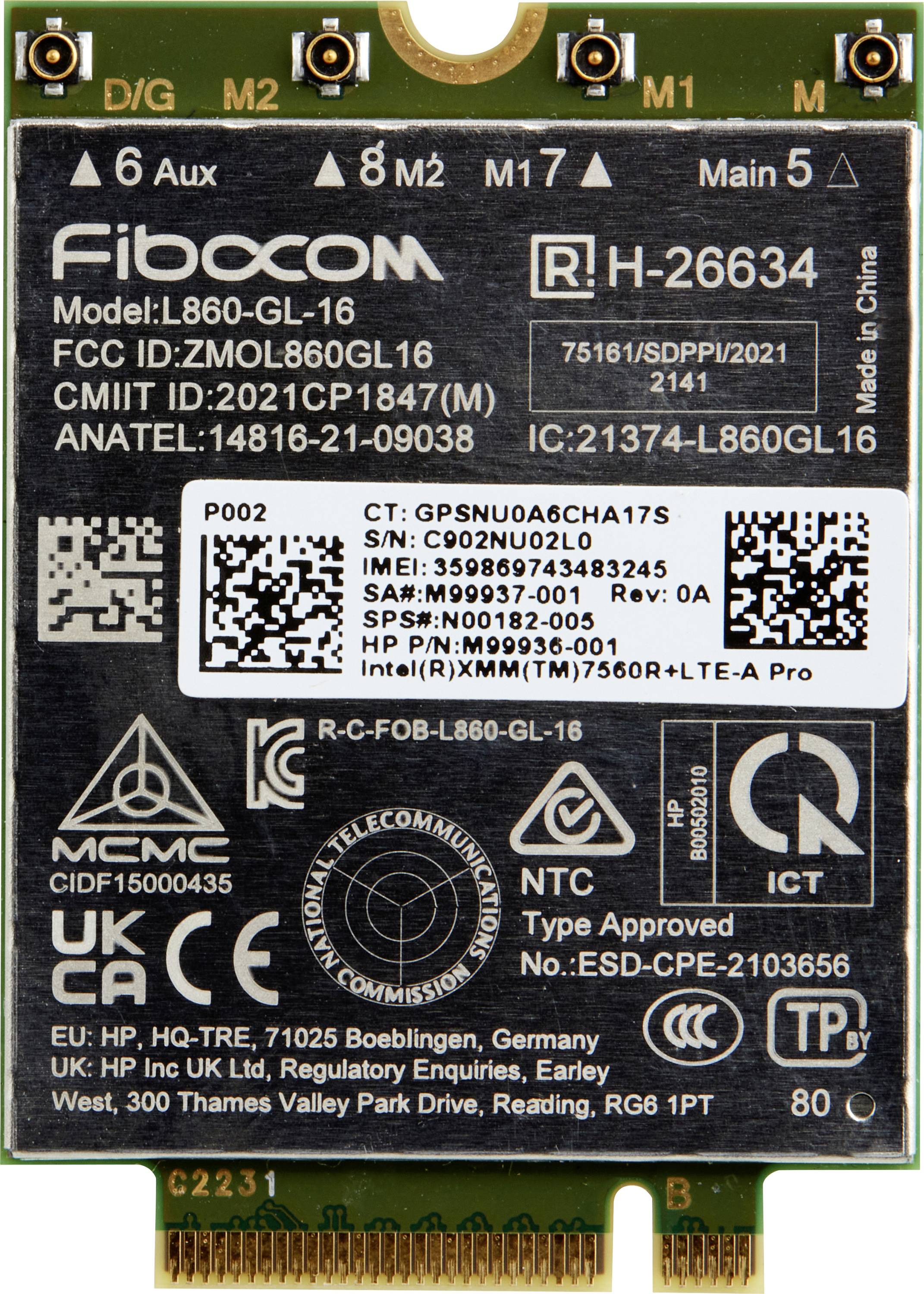 HP 7P993AA Utökningsmodul 150 MBit/s-0