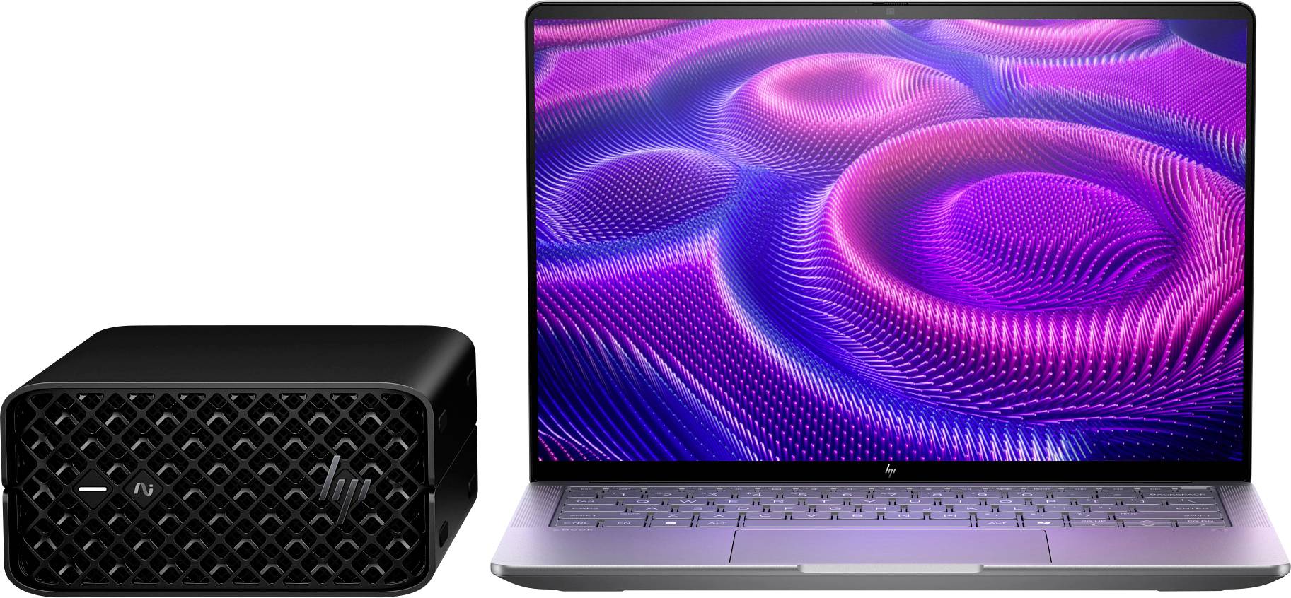 HP Arbetsstation Notebook 35.6 cm (14 tum) 2.8K AMD Ryzen AI Max 390 64 GB RAM 1 TB SSD Tyska, QWERTZ AMD Ej tillgängligt Silver A3ZQ1ET