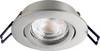 Deko Light Samsola, rund, Aluminium 110042 Tak-spotlights Aluminium (matt)