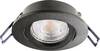 Deko Light Samsola, rund, Schwarz 110043 Tak-spotlights GU10 Svart (matt)