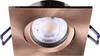 Deko Light Samsola, eckig, Kupfer 110044 Tak-spotlights GU10 Koppar (borstat)