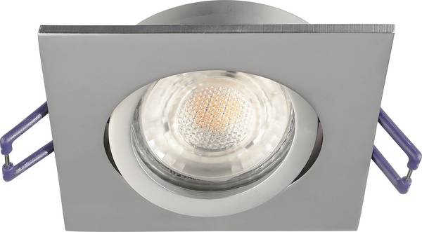 Deko Light Samsola, eckig, Aluminium 110048 Tak-spotlights     Aluminium (matt)