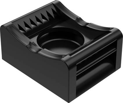 Hebotec KBS-SN 4-20 10 Monteringssockel nitar 3011-572C Bunt Ø-område 4 till 20 mm  med expanderande nit Svart 1 st