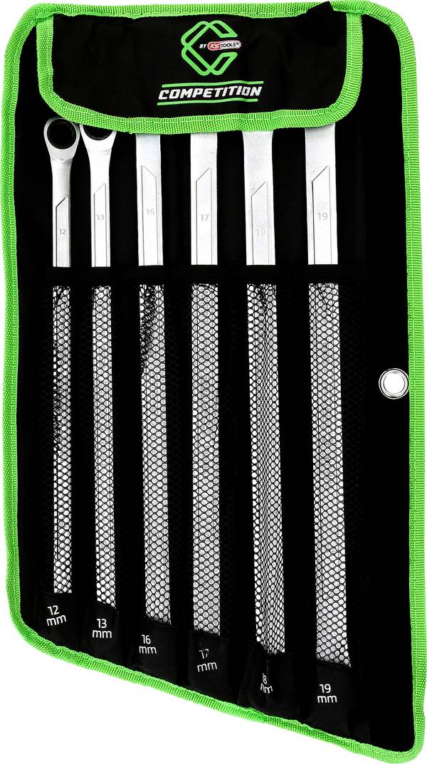 KS Tools 512.0205 512.0205 COMPETITION Ratschenringschlüssel-Satz Ring-spärrnyckel-set 6 delar