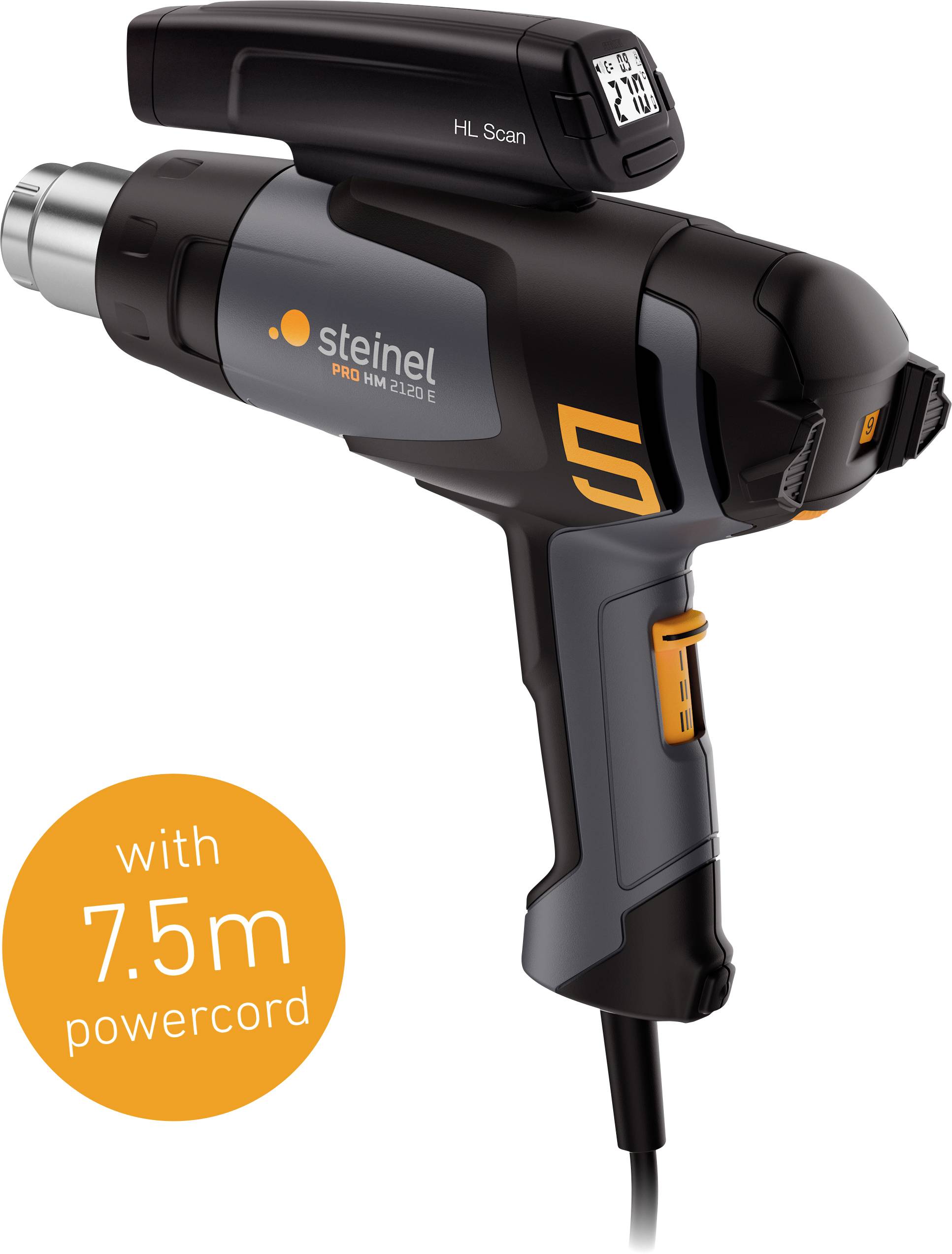 Steinel 089658 PRO HM 2120 E Carwrapper-Set Värmepistol 2200 W
