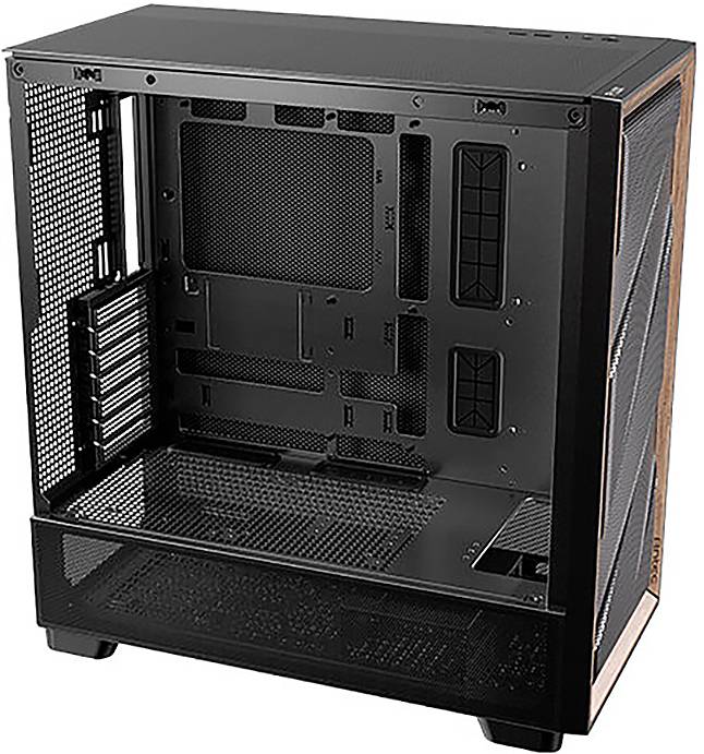 Antec FLUX SE Midi-Tower Datorchassi Svart, Trä-16