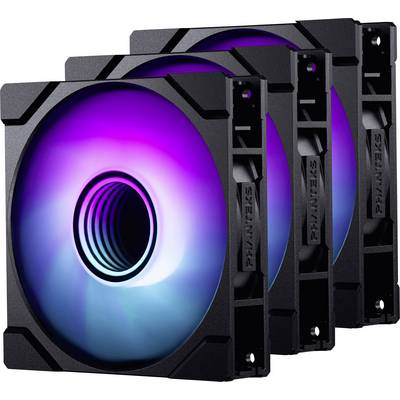 Phanteks PH-F120M25_G2_DBK01_3P Chassi-fläkt Flerfärgad (B x H x D) 120 x 25 x 120 mm-0