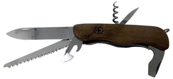 Victorinox Forester 0.8361.63 Schweizisk fickkniv  Antal verktyg 10 Brun