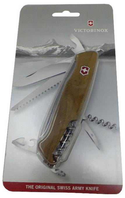 Victorinox Ranger 55 0.9561.63B1 Schweizisk fickkniv Antal verktyg 10 Brun-0
