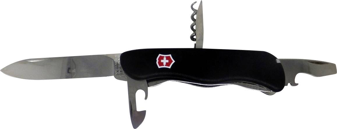 Victorinox Forester 0.8363.3 Schweizisk fickkniv Antal verktyg 12 Svart-0