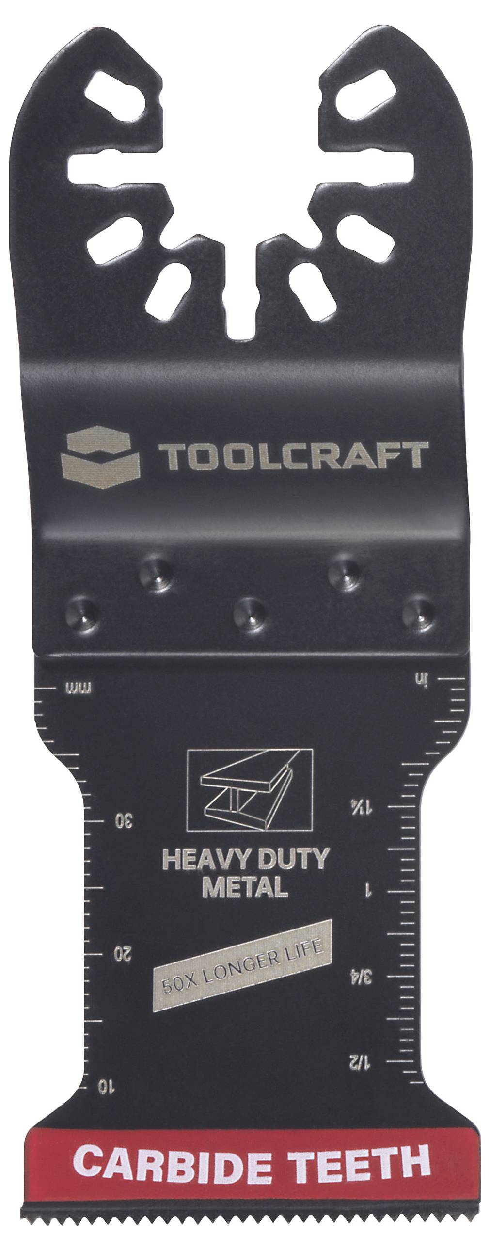 TOOLCRAFT TO-10283181 Karbid Multiverktyg Value Pack 34 mm 3 st-3