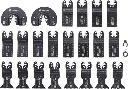 TOOLCRAFT TO-10283205   Multiverktyg Value Pack    24 st